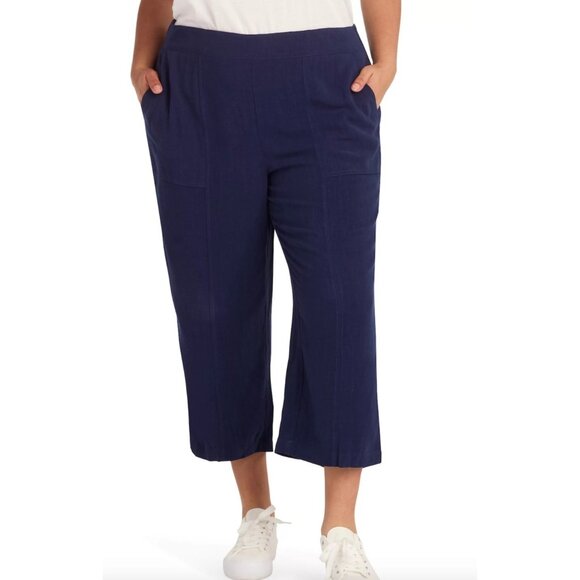 Plus Size  4X AB Studio Crop Pull On Pants NWT - Picture 1 of 3